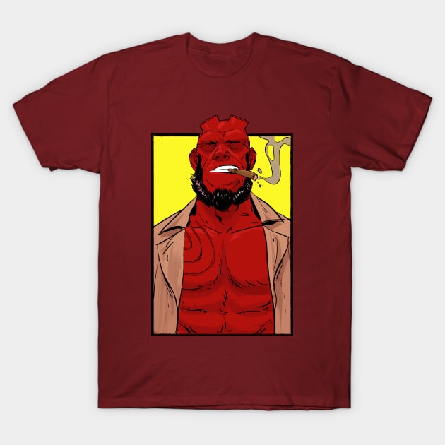 Hellboy T-Shirt by markodjeska